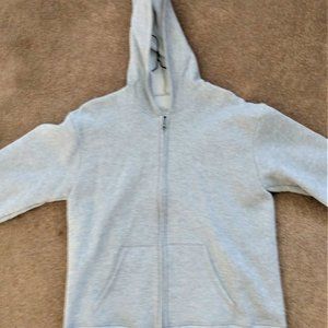 HANE'S LADY'S SWEATSHIRT WITH HOOD   - GRAY, MEDIUM